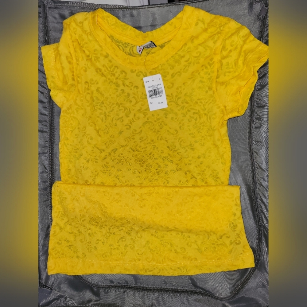 NWT Yellow shirt